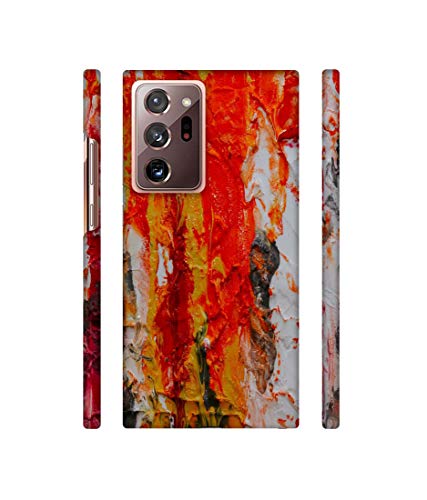 Image of Amazon Brand - Solimo Designer Orange Color Spread 3D Printed Hard Back Case Mobile Cover for Samsung Galaxy Note 20 Ultra