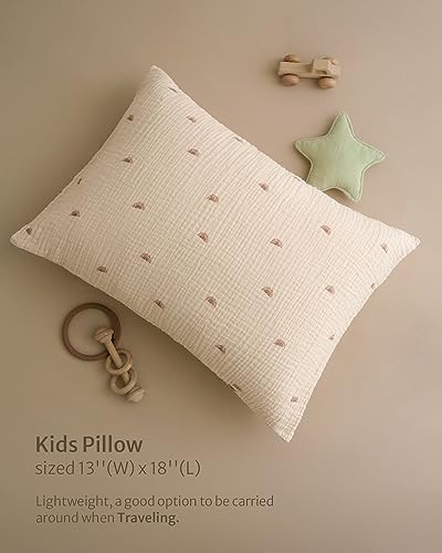 Blissful Diary Toddler Pillow With Muslin Cotton Pillowcase thumb #5