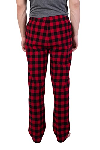 Ultra Game Men's NCAA Official Sleepwear Super Soft Flannel Pajama Loungewear Pants3