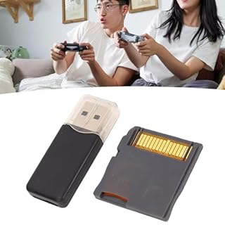 Aramox R4 DS Jeu Vidéo Flash Memory Carte avec Lecteur, Flash Game Cards for NDS 2DS 3DS Console ASIC Chip Allant de la 4G à 128g (Silver)