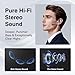 Bluetooth Headset, Wireless Bluetooth 5.4 Earpiece with 10Hrs Hands Free Talk Time, Single-Ear Headset with Noise Canceling Mic, Dual Pairing Headphones for Business/Office/Driving/Trucker/Android/iOS