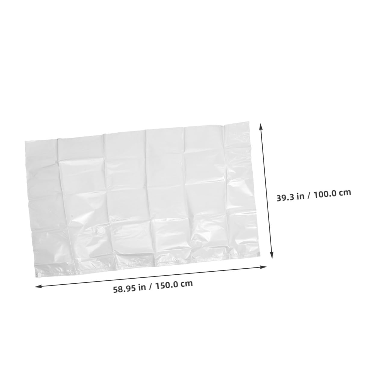 Bolsa Vacio Colchon para Colchón y Ropa, 2 Piezas, Reutilizable, Protección contra Humedad, Adecuado para Garajes y Salón