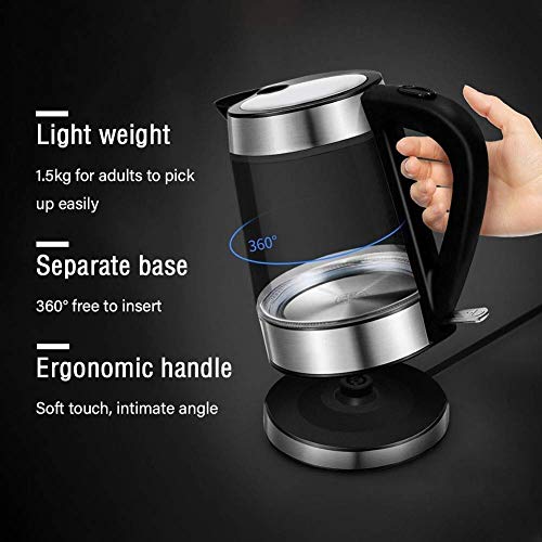 Bouilloire électrique 1,7 L pour infuser rapidement le thé - 7