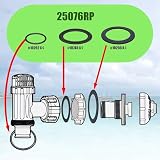 12 szt. Uszczelka pompy basenowej, wymienne o-ringi do basenu Intex, o-ringi do basenu, o-ringi, gumowa uszczelka, do 25076 RP, dla Intex 10747,25006,25010,28633,28635,28621