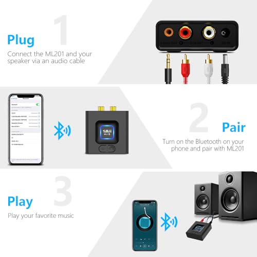 1Mii Bluetooth 5.1 Audio Receiver/Adapter - image 7