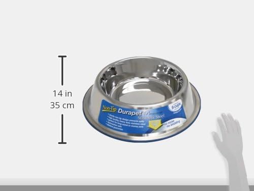 OurPets Durapet Non-Tip Dog Bowl, Jumbo