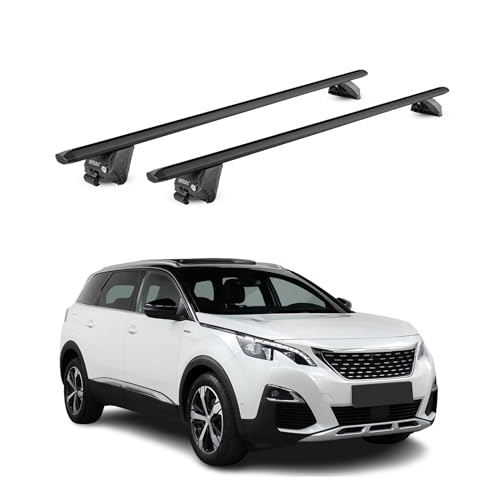 OMAC Barre Portatutto Alluminio TÜV geprüft per Peugeot 5008 II 2017-2024 –...