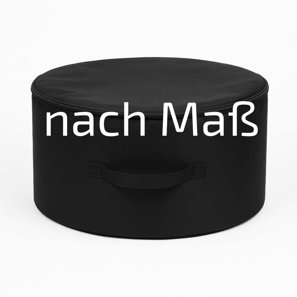 Tasche nach Maß – wasserdichte Transporttasche individuell gefertigt | Maßgeschneiderte Aufbewahrungstasche aus UNICOVR Plane | Tragetasche mit Reißverschluss & Schultergurt | Made in EU