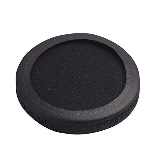 WOWOWO 1Pair Soft Earpads Leather Ear Cushion Cover for AKG K52 K72 K92 K240 Headphones,Black,100x18mm - Image 3