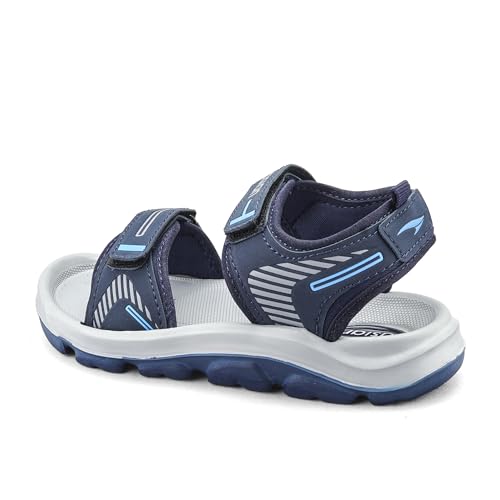 Image of ASIAN Virat Junior-14 Kids Sports Sandals with Velcro Straps | Cushioned Footbed, Lightweight & Anti-Slip Grip | Ideal for Play & Outdoor Use