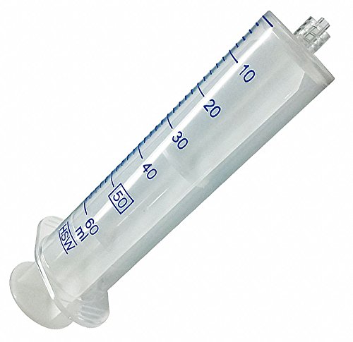 Syringe, 50mL, Luer Lock, Plastic, PK30
