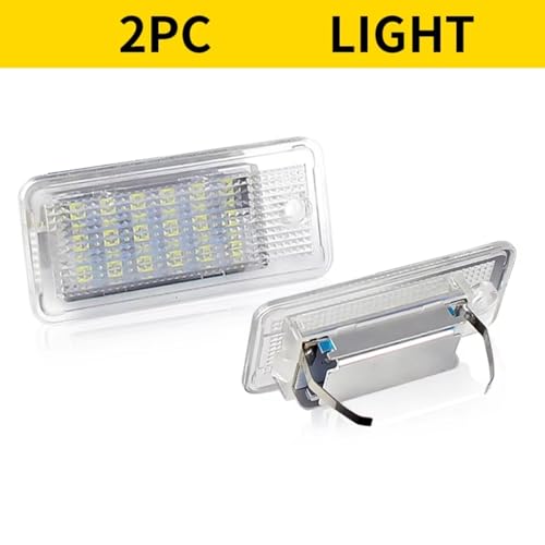 Lámpara de matrícula para coche compatible con sistemas de iluminación Audi 2