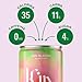 Kin Euphorics Kin Bloom Non-Alcoholic Functional Beverage | All day rosé | Elevate Your Mind & Spirit | Prebiotic | L-Theanine, Schisandra, Damiana | Ready to Drink | 8 Fl Oz (12pk)