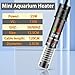 pamaner 25W Small Aquarium Heater, 1PCS Small Fish Tank Heater for Preset Temperature 78℉, Mini Water Heater for Fish Tank