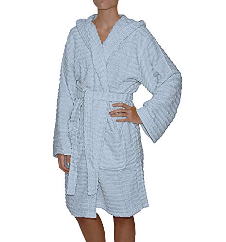 MB HOME BASIC Peignoir Sally, LINES, S/M, bleu Cover