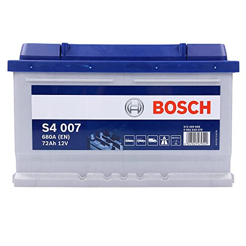 Bosch S4007 - Batterie Auto - 72A/h - 680A - Technologie Plomb-Acide - pour les Véhicules sans Système Start/Stop