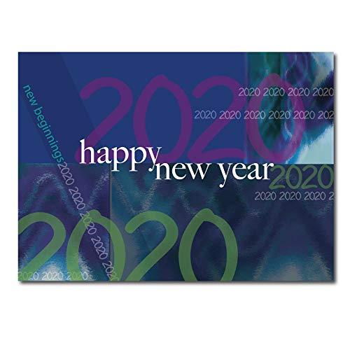 New Year Greeting Card N9002. Wishing 