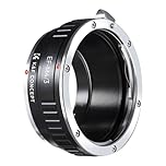 K&F CONCEPT Lens Mount Adapter EOS to M4/3, Manual Focus Compatible with Canon EF EF-S Mount Lens to Micro 4/3 MFT Mount Mirrorless Mount Camera Body