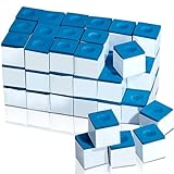 Junkin Pool Chalk Cubes Billiard Cue Pool Stick Chalk Table Accessories for Clubs Bars Home(Blue,108 Pcs)