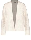 taifun mode linz Offener Cardigan von TAIFUN Taifun Damen Offene Strickjacke mit Struktur leger Winter White Melange 42