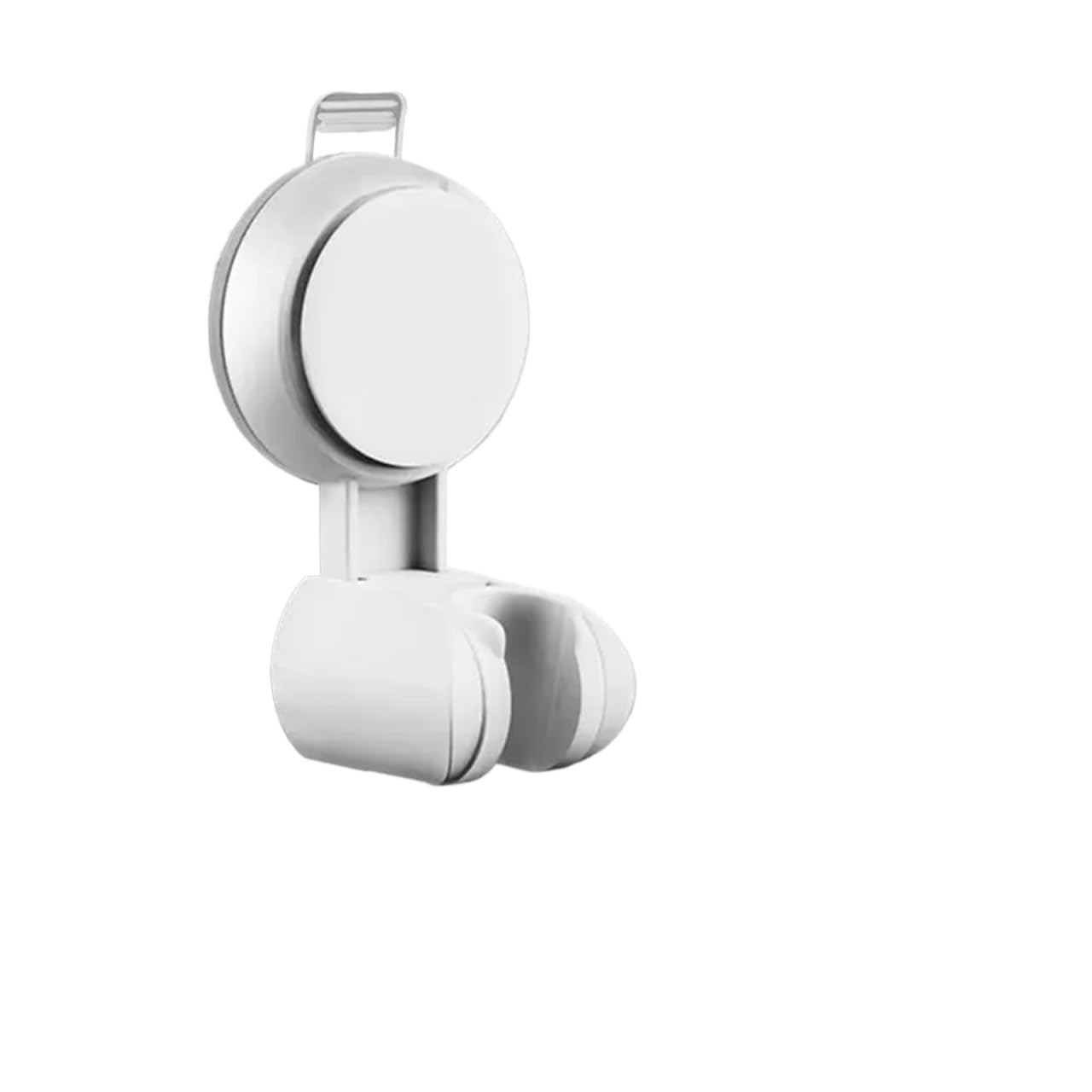 1pcs Relocatable Suction Cup Shower Head Holder(White)