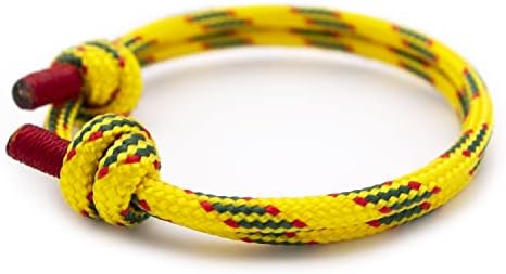 WIND PASSION – Bracciale Uomo Corda | Braccialetti Paracord Cordo per Uomo e Donne | Bracciali Corda Nautica Colorato per Uomo Sportivi, Marinaio, Surf, Arrampicata