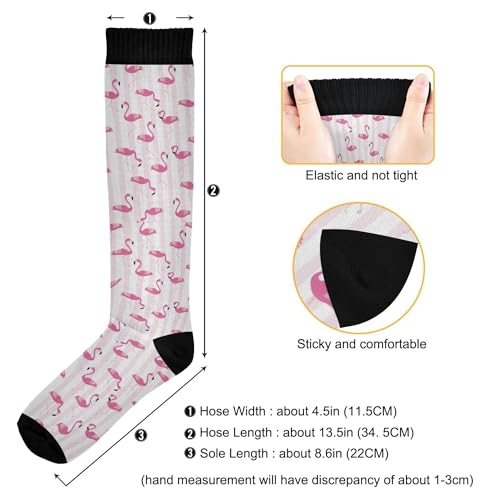 Compression Socks for Men and Women Circulation Wide Calf Knee High Socks Support for Running Medical Travel3