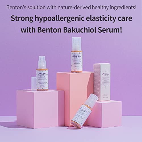 Benton Bakuchiol Serum - Nourishing Serum For Face With Bakuchiol Retinol Alternative - Anti-Aging Facial Serum To Improve Elasticity And Control Photoaging - Antioxidant Serum For Sensitive Skin, 1.18 Fl.oz. #TOP1