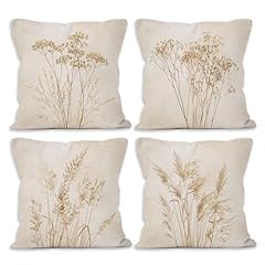 Boho Beige Botanical (4pk)