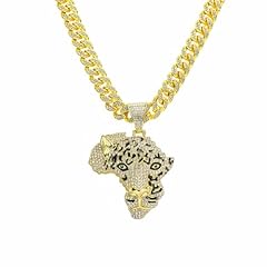 gold African leopard