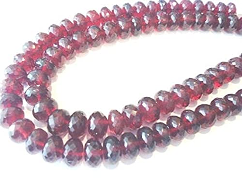 Perles Grenat Mzambeek facettées 8-10 mm pour réparer et créer des bijoux