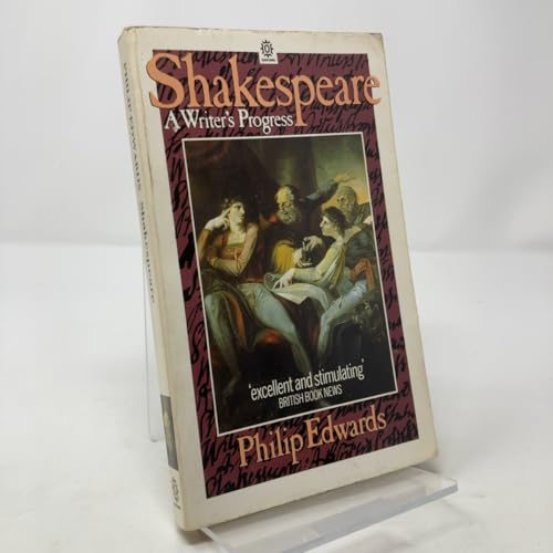 Shakespeare: A Writer's Progress 0192891669 Book Cover