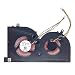 QUETTERLEE Replacement GPU Cooling Fan for MSI GS63 GS63VR GS73 GS73VR GS62 MS-17B1 MS-17B2 MS-16K2 MS-16K3 Stealth Pro BS5005HS-U2L1 Fan