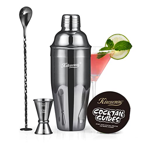 Kitessensu Cocktail Shaker Set (Black)