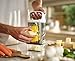 Joseph Joseph Multi-Grip Box Grater with Precision food grip, Stainless Steel blades for grating and slicing, non-slip base, Dishwasher safe