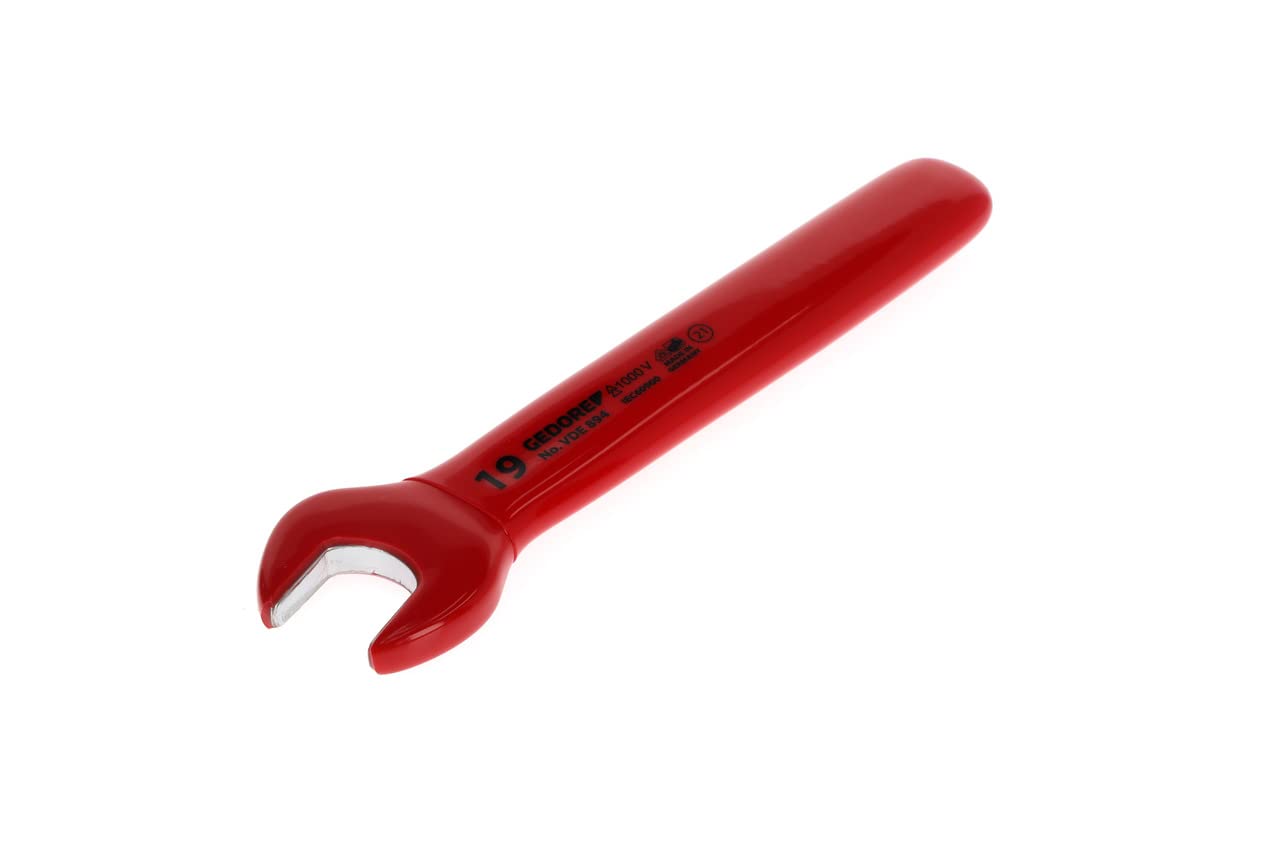 GEDORE VDE 894 19 VDE Single Open Ended Spanner 19 mm