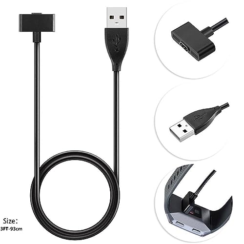 DAGIJIRD Smartwatch USB Charging Dock Charger Cable for Fitbit Ionic, Magnetic USB Charging Cable Cord