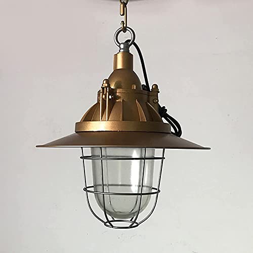Plafonnier en fer forgé rétro éclairage de chambre rustique