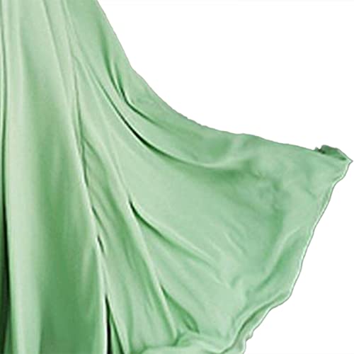 DAYIM Vestidos femininos primavera verão branco gola V laço, A5 Vermelho, P