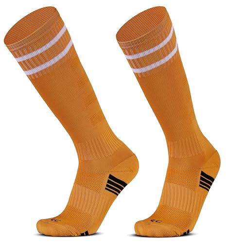 Image of RC. ROYAL CLASS Football Socks -Knee High Unisex, Cushioned Sole, Hi-Performance, Soft & Breathable,Ventilated,Moisture Wicking,Anti-Odour,Football /Soccer Socks For Kids to Adults-Pack of 1 Pair