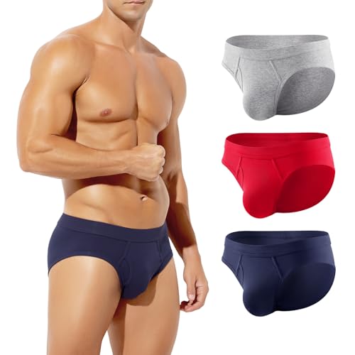 [Arjen Kroos] �u���[�t �����Y ���� �{�N�T�[�u���[�t �r�L�j �O�J�� �� �ʋC �z������ ���̐݌v �t�B�b�g�� �^�O�Ȃ� 3�_�Z�b�g �N���V�b�N ���n �j���p AK5007�]�_�[�N�u���[/�O���[/���b�h�]3�� XL