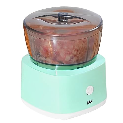 - Robot de cocina para bebé, robots culinarios antideslizantes sin f, cocina de acero inoxidable picadora eléctrica multifuncional para cortar en cubitos, picar y puré