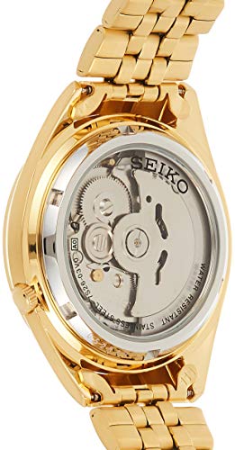 Image of Seiko SNKL28 Gold Stainless Steel Band Wrist Watch, Strap