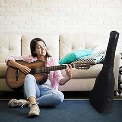 Milisten Acoustique Guitare À Dos Épais Rembourrage Étanche Double Bandoulière Guitare Cas Concert Doublure Guitare pour… - Les Beatles, Paul McCartney, John Lennon, RIngo Starr, George Harrison Milisten Acoustique Guitare À Dos Épais Rembourrage Étanche Double Bandoulière Guitare Cas Concert Doublure Guitare pour… – Image 3