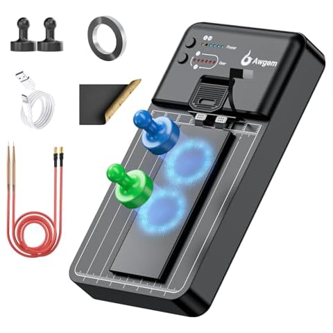 Battery Spot Welder, Portable Handheld Spot Welder Double Pulse 11 Gears Adjustable Spot Welding 0.1MM-0.2MM for 18650 Battery Pack/Phone Battery/Nickel Strip/Stainless Steel Cover