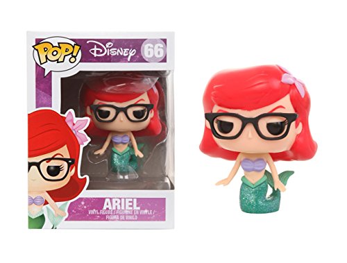 Sale Disney Funko Pop! The Little Mermaid Exclusive Nerd Ariel Vinyl Figure Rare ~ Series 66
