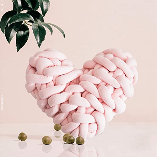 Tesica Knot Pillows Home Office Sofa Garden Decor Pillows 11Inch Lumbar Cushion Throw Pillow For Living Room Bedroom Car (Pink) #TOP4