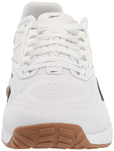 Reebok Men's Nano X2 Cross Trainer, White/Black Lee, 12