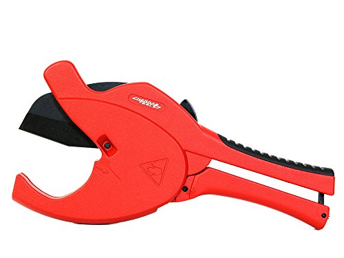 Nerrad Tools NT5050 Raptor Ratchet Action Plastic/Multi-Layer Tube Cutter, Red/Black, 0-50 mm