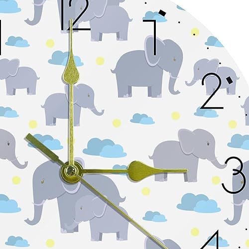 Horloges murales de 25,4 cm à piles pour une lecture claire à l'école - 3